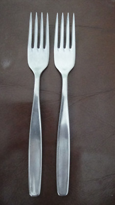 BAVARIA UNF1039 STAINLESS DINNER FORKS GERMANY LOT 2 PC
