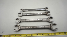 Nos Vintage Sears Craftsman 4pc Sae Flare Nut Wrench Set 44195 -va- Usa