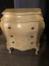 Small Italian Venetian Louis XIV Rococo Revival Bombe Chest