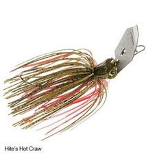 Z-Man Chatterbait Jackhammer 1/2oz Hites Hot Craw Bladed Jig