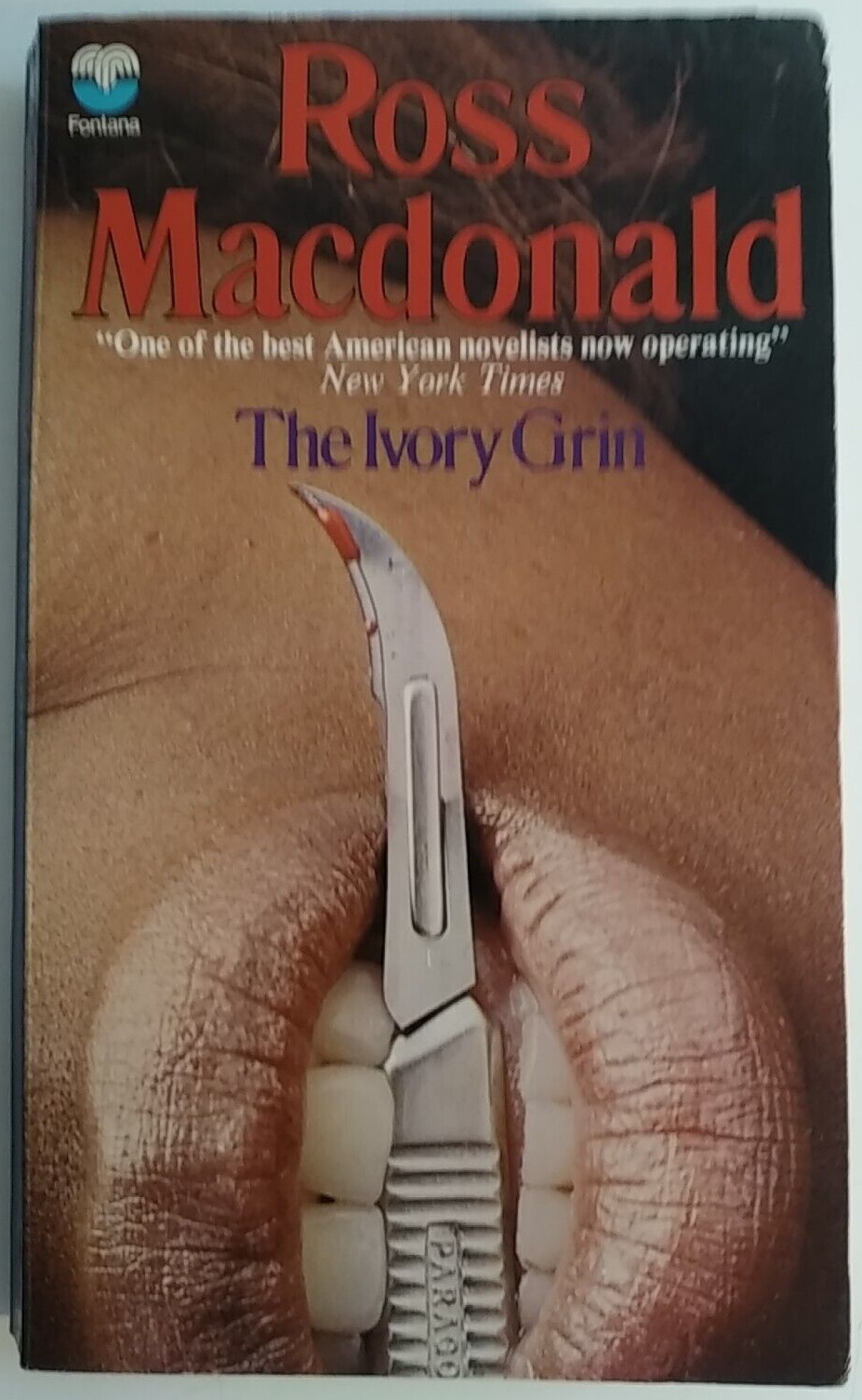 The Ivory Grin by Ross Macdonald 1973 Paperback