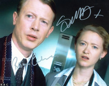 RODERIC CULVER & SIOBHAN HEWLETT - Torchwood GENUINE SIGNED AUTOGRAPHS