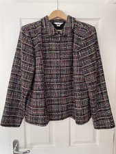 Christopher & Banks Jacket Womens Size Xl Tweed Smart Casual Jacket