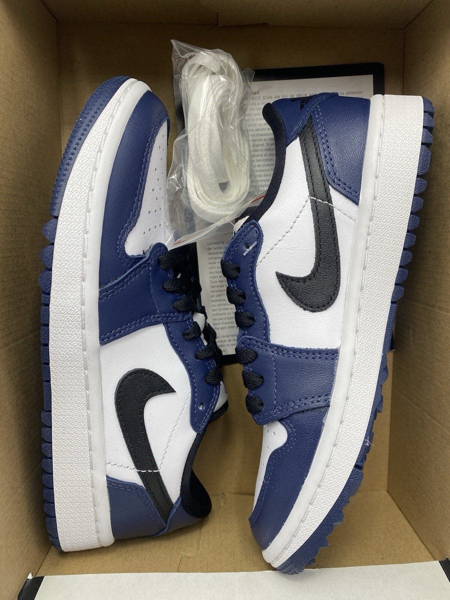 Nike Air Jordan 1 Low G White Black Midnight Navy DD9315 104 Men's