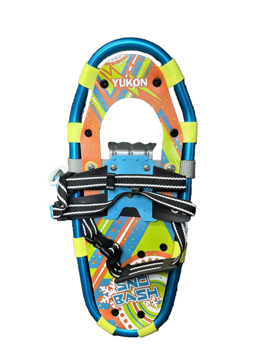 Yukon Sno-Bash Kids Snowshoe and Trekking Pole Kit For Kids up