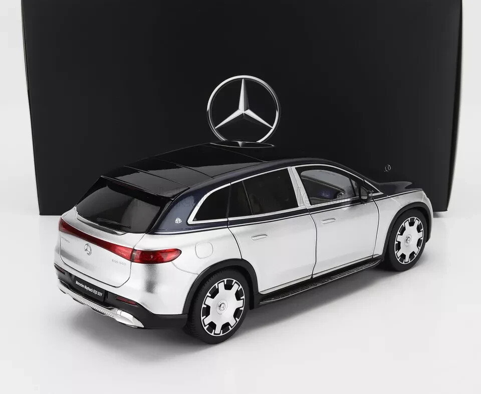 NOREV 2024 MERCEDES BENZ MAYBACH EQS 680 (Z296) SUV SILVER DEALER