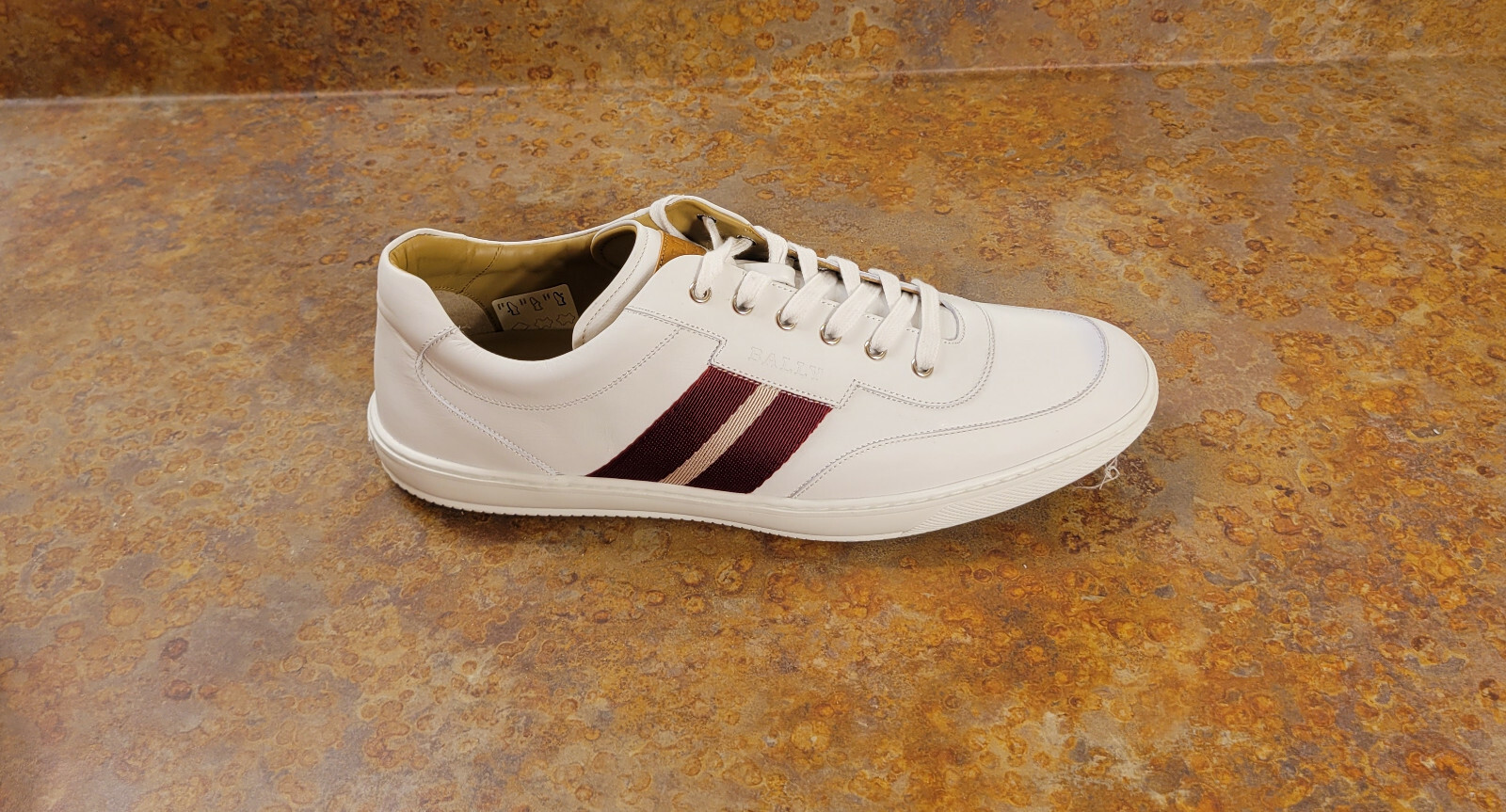 Bally 'Oriano' Low Top Sneakers White 