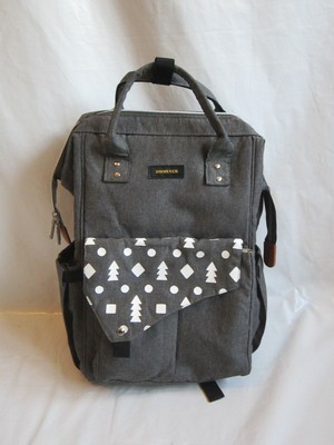 grey nappy changing bag