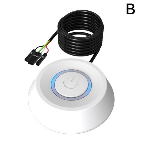 1xPc Power Button Desktop Pc Computer Case Power Switch Computer Push Off A8N1◇ - Picture 16 of 17