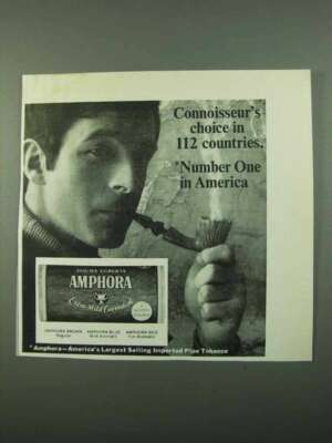 1969 Amphora Tobacco Ad - Connoisseur's Choice