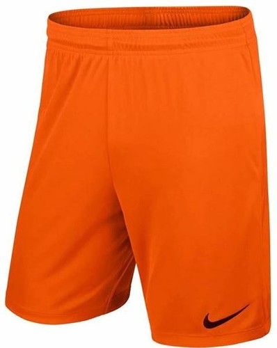 Nike Park II Knit Shorts Mens Orange 