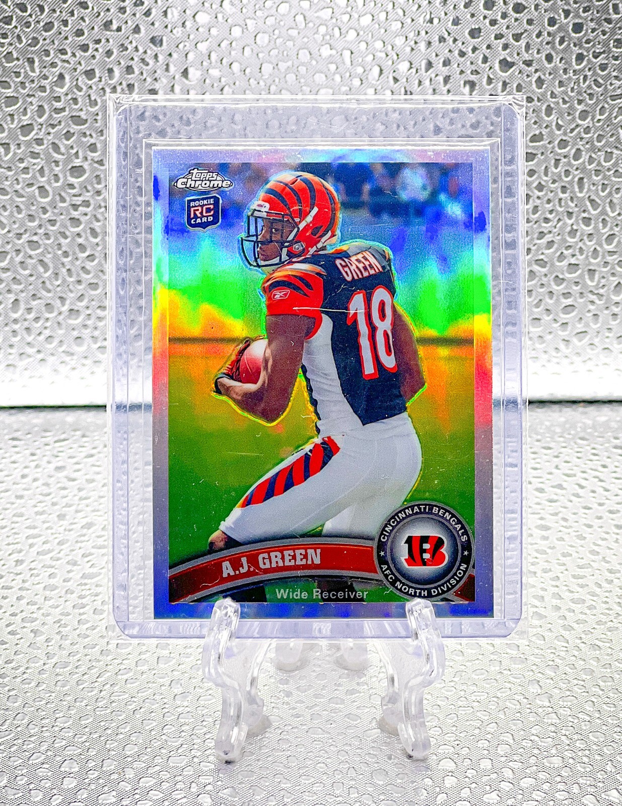 AJ GREEN 2011 Topps Chrome #150 REFRACTOR ROOKIE CARD RC PARALLEL FUTURE HOF