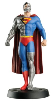 SUPER HERO COLLECTION - DC Comics Figurine CYBORG SUPERMAN - 9 cm - 1/21 - MA...