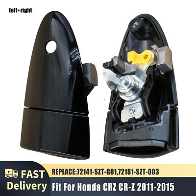 Pair Left & Right For Honda CRZ CR-Z Door Outer Handles  2011-2015 72181-SZT-003
