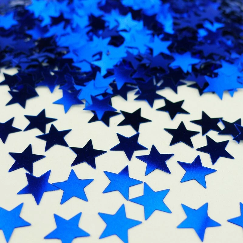 Glitzerstern-Konfetti – 250 G, 20 Mm, Blau, Für Hochzeit, Geburtstag & Deko