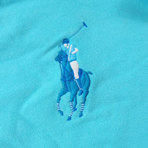 Polo Ralph Lauren Damen Big Pony Hoodie Blau Sweatshirt Ltd Edition Medium - Bild 4 von 10