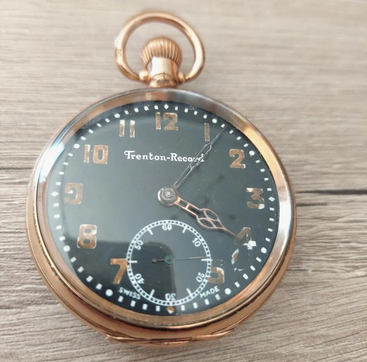 Record pocket watch sale