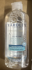 Yardley London Micellar Cleansing Water Makeup Remover Alcohol/Oil-Free 10 fl oz