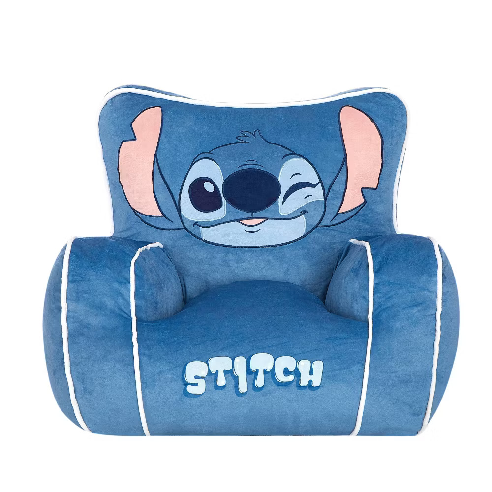 Stitch Kids Compressed Foam Plush Chair Blue 4990₽