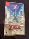 legend of zelda skyward sword nintendo switch game w case