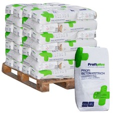 35x ProfiPlus Beton-Estrich Verbundestrich Stahlbeton Heizestrich Palette 30 kg