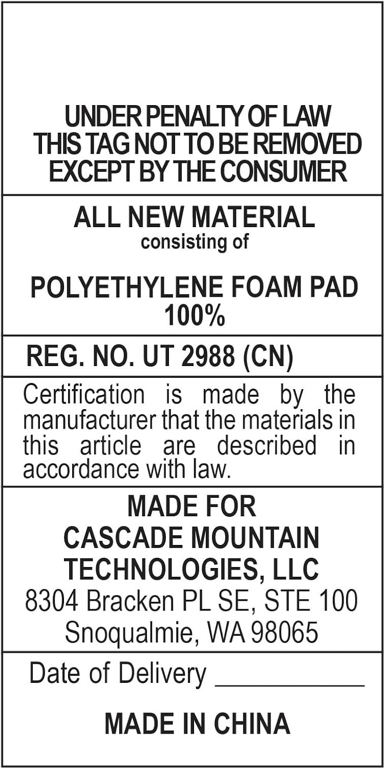 Cascade Mountain Tech Portable Folding Steel Stadium Seats Regular 17", Black 