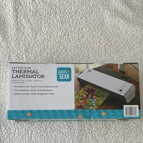 Pen+Gear Letter Size Thermal Laminator, Electronic Control, Model LET3-A
