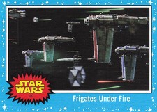 2017 Topps Reise nach Star Wars Die letzten Jedi Fregatten unter Feuer #107