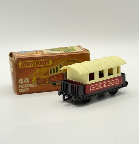 Matchbox Superfast No 44 Passenger Coach 1978 Lesney Boxed