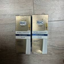 2 Brand New RoC Retinol Correxion Deep Wrinkle Filler  1 fl.oz