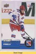 2021-22 Upper Deck CHL Stars Blue Francesco Pinelli #306 READ 8tn