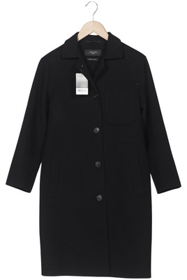 WEEKEND Max Mara Mantel Damen Jacke Parka Gr. EU 34 Schurwolle Schwarz #suplole