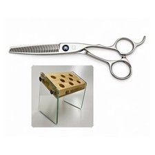 Professional Japanese Thinning Shears Michiko Select OK T302 Free Holder