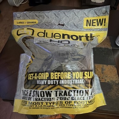 Due North Heavy Duty Industrial Ice Snow Traction Aid Large Molded Spikes