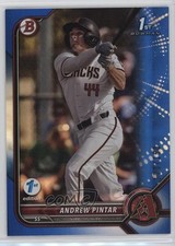2022 Bowman Draft 1st Edition Blue Foil 120/150 Andrew Pintar #BD-138 15t1