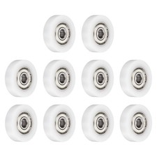 10Pcs 626ZZ Ball Bearing 6x28x7mm Double Metal Shielded Chrome Steel, White