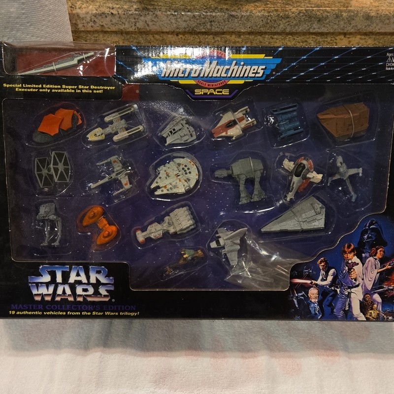 Micro Machines Space Star Wars Master Collector's Edition Vehicle Set