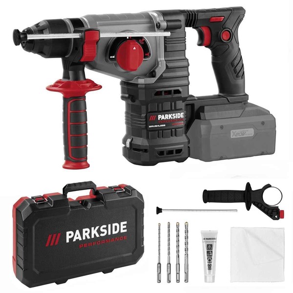 Parkside Performance Akku Kombihammer 20 V Ppakh 20-Li Ohne Akku / LadegeräT-image