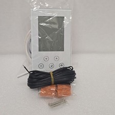 Programmable Thermostat For House Radiant Underfloor Heating Mat, Built-in GFCI.