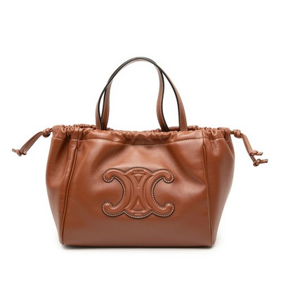 Celine Small Kalbsleder Triumphleder Shopper Kordelzug Tasche