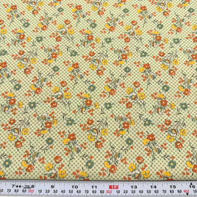 Vintage Treasures from the Attic 30's Repro Florals Cotton by the HALF YARD