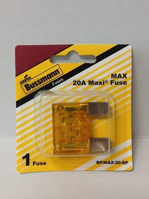 Bussmann 20A Maxi Fuse BP/MAX-20-RP