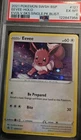 POKEMON CARD EEVEE HOLO 127 EVOLVING SKIES BLACK STAR PROMO #127 GRADED PSA 6