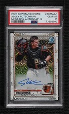 2020 Bowman Chrome Mega Box Mojo Adley Rutschman PSA 10 GEM MT Auto 0ok8