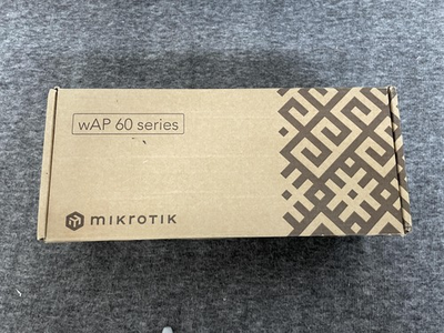 #ad Mikrotik wAP 60 Series RouterBoard Wireless Bridge Kit New Sealed Networking $59.99