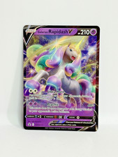 Carta Pokemon Holo Galarian Rapidash V SWSH111 Black Star Promo Ultra Rara