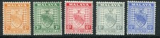 Malaysia (Negri Sembilan) 1935-41 2c-15c x5 SG 23-32 m (cat. £69) per KGVI album
