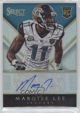 2014 Panini Select Rookie Silver Prizm 30/75 Marqise Lee #RA-ML Auto s6l