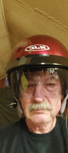 HJC IS-Cruiser Motorcycle Sunscreen Half Helmet Wine Red MD - Picture 2 of 8