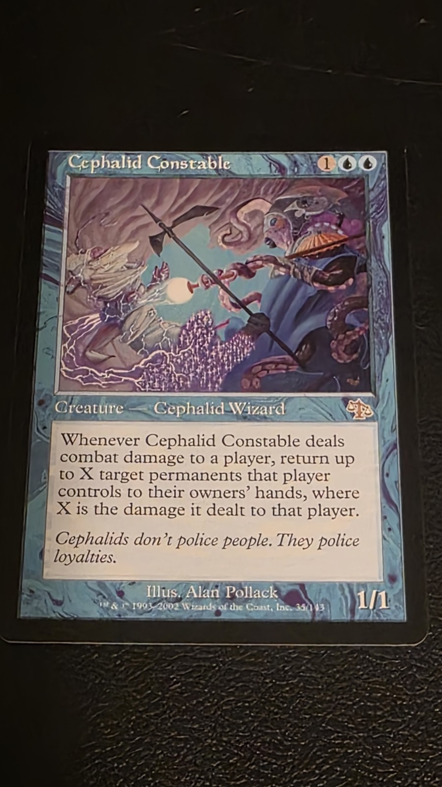 Cephalid Constable Judgment Regular